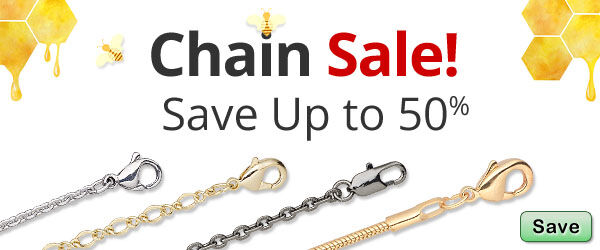 Save on our Chain Sale with discounts up to 50% off.