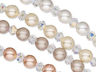 Triple-Strand Necklace, Bracelet and Earring Set