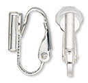 Clip on earring finding