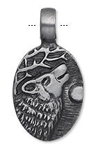 Howling Wolf Pendent 6751FY