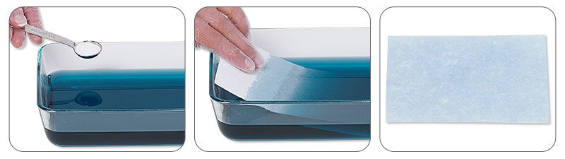 Dying Lacy's Stiff Stuff blue