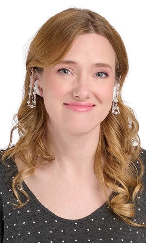 Design Idea S B 2 V - Step-by-step instructions explain how to create silver ear bud jewelry.