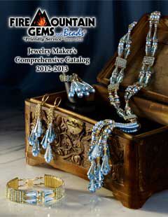 Necklace, Bracelet, Earring and Ring Set by Gulten Dye featured on the cover of The Jewelry Maker's Comprehensive Catalog 2012-13
