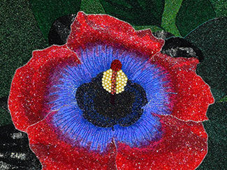 "Beth's Bloom" Inspirational Bead Mosaic