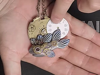 Creating a Polymer Clay Steampunk Fish