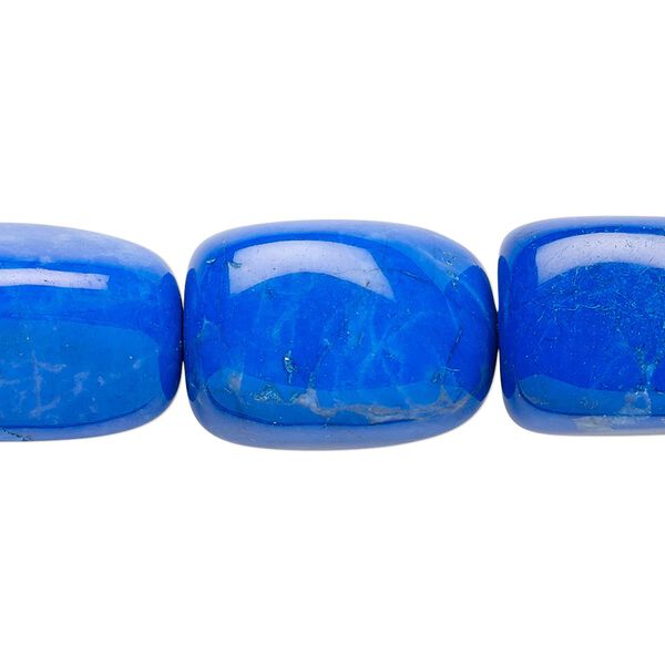 Howlite 1pkg1, tumbled nugget bead 15.5-16 inch medium to large image number 0