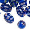 Millefiori glass 1pkg2oz, barrel bead translucent multicolored 17x12mm-18x13mm image number 0