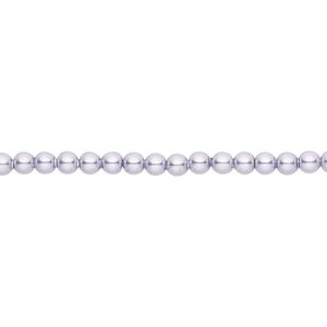 Pearl 1000pk lavender, Swarovski® 3mm round 5810