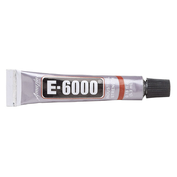 Adhesive, E6000®, pkg/(4)0.18-fluid-ounce tube, clear. image number 0