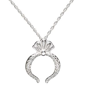 Necklace, Simple and Sleek Jewelry™, sterling silver, wearable at 16 and 18 inches. Sold individually.