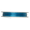 Cord, Powercord&reg;, elastic, turquoise, 0.5mm, 4-pound test. Sold per 25-meter spool. image number 1