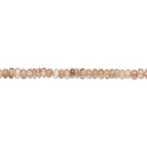 Andalusite 1pkg1, hand-cut rondelle bead natural light 13 inch 3x1mm-3x2mm