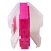 Tote, Plano® Creative Options, plastic, clear and pink, 11 x 3 x 8-1/4 inches. Sold individually. image number 2