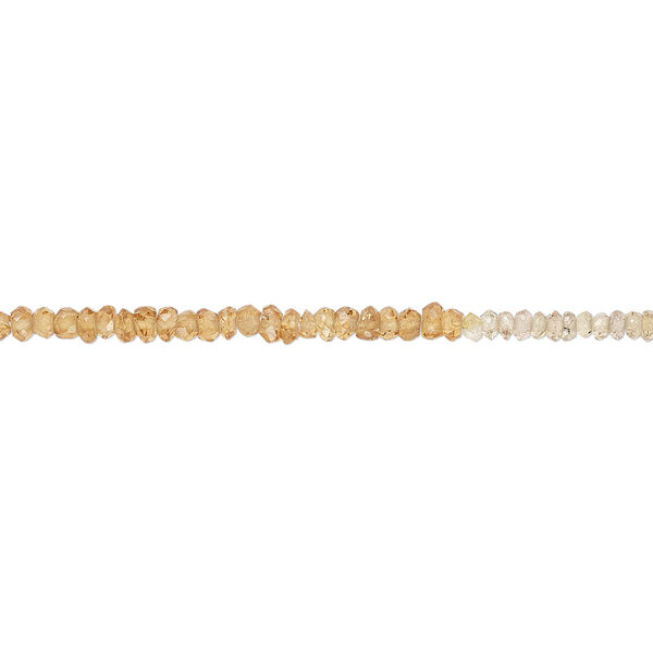 Multi-gemstone 1pkg1, hand-cut faceted rondelle bead 12 inch 2x1mm-3x2mm image number 0