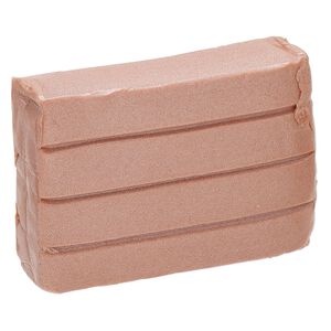 Polymer clay Sculpey® PREMO 1pk metallic rose gold, 2 ounce