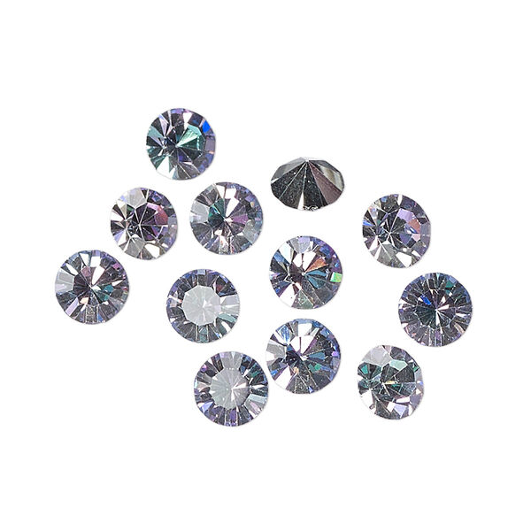 Chaton 288pk crystal vitrail light foil back, Preciosa MAXIMA Czech crystal rhinestone 6.14-6.32mm 15-cut faceted round SS29 image number 0
