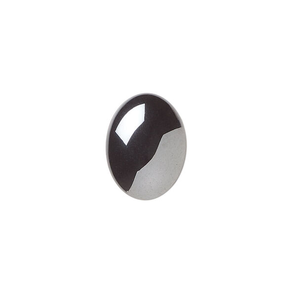 Cabochon, Hemalyke™ (man-made), 16x12mm calibrated oval. Sold per pkg of 10. image number 0