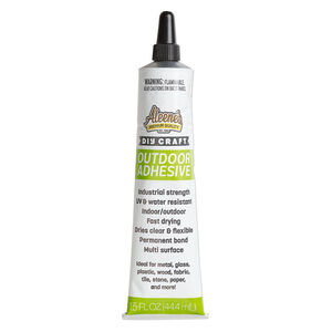 Adhesive 1pkg1 Aleene's&reg; DIY Craft Outdoor Glue, 1.5 fl oz tube.