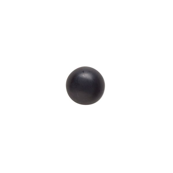 Black onyx 1pkg10, calibrated matte round cab 10mm image number 0