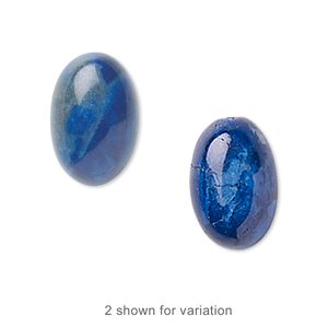 Howlite 1pkg10, calibrated oval cab 6x4mm