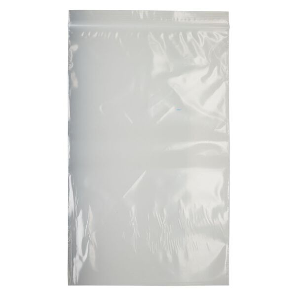Bag, Tite-Lip™, plastic, clear, 4x7-inch top zip. Sold per pkg of 1,000. image number 1