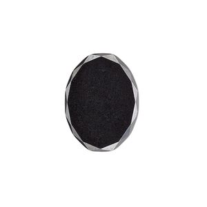 Cabochon, Hemalyke™ (man-made), 16x12mm calibrated faceted oval. Sold individually.