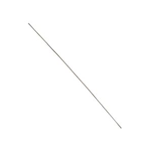 Needle, Beadalon®, stainless steel, pkg/4, 2-1/4 inches, fine, 0.41mm width, big-eye.