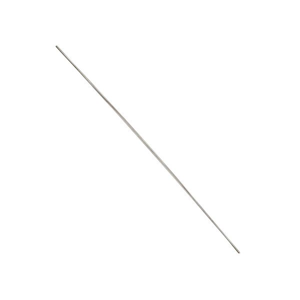Needle, Beadalon®, stainless steel, pkg/4, 2-1/4 inches, fine, 0.41mm width, big-eye. image number 0