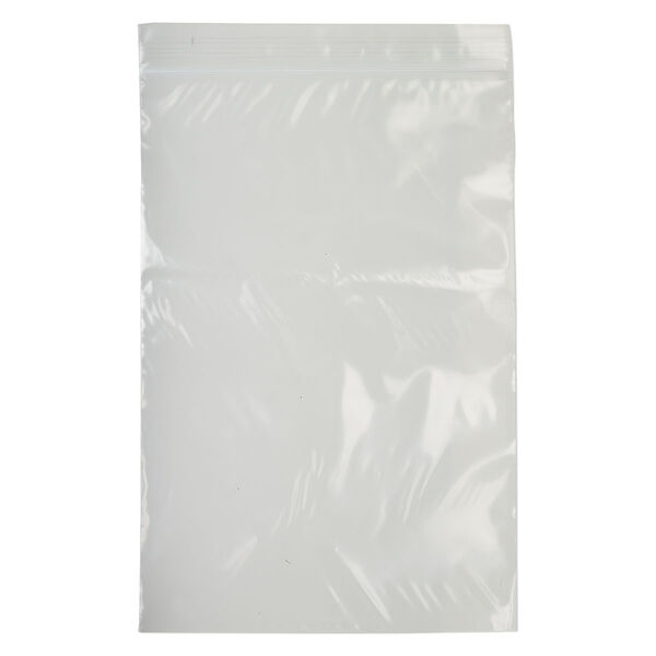 Bag, Tite-Lip™, plastic, clear, 6x9-inch top zip. Sold per pkg of 1,000. image number 1
