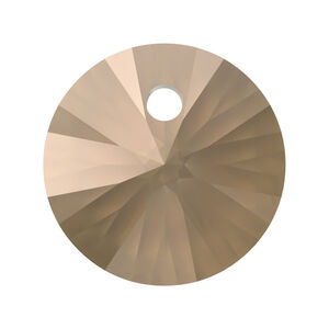 Drop 1pkg12 crystal bronze, Crystal Passions&reg; 6mm mini disk 6428