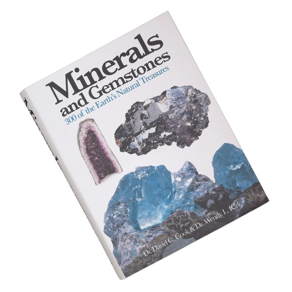 Book, "Minerals and Gemstones: 300 of the Earth's Natural Treasures" by Dr. David Cook and Dr. Wendy L. Kirk. Sold individually. image number 0