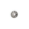 Bead 1pkg1 silver-plated, 22.5x11mm fancy double cone, brass antique JBB Findings image number 1