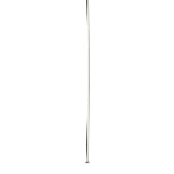 Head pin, stainless steel, 3 inches, 21 gauge. Sold per pkg of 50. image number 0