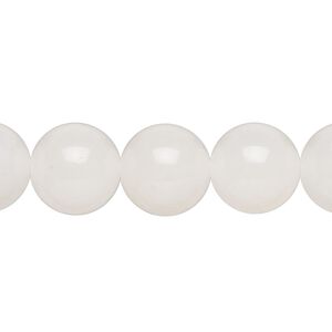 Quartz 1pkg1, round bead 15 inch mix 11-13mm