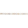 Pearl, White Lotus&trade;, cultured freshwater (bleached), white / peach / mauve, 9-10mm rice, C grade, Mohs hardness 2-1/2 to 4. Sold per 15-1/2" to 16" strand. image number 1
