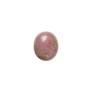 Rhodonite 1pkg6, calibrated oval cab natural 12x10mm