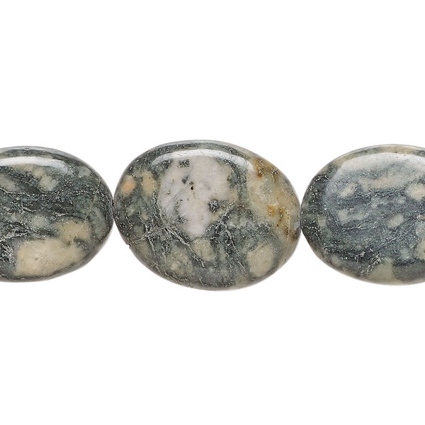 Pink feldspar 1pkg1, puffed oval bead natural, 15 inch 17x14mm-20x15mm dark image number 0