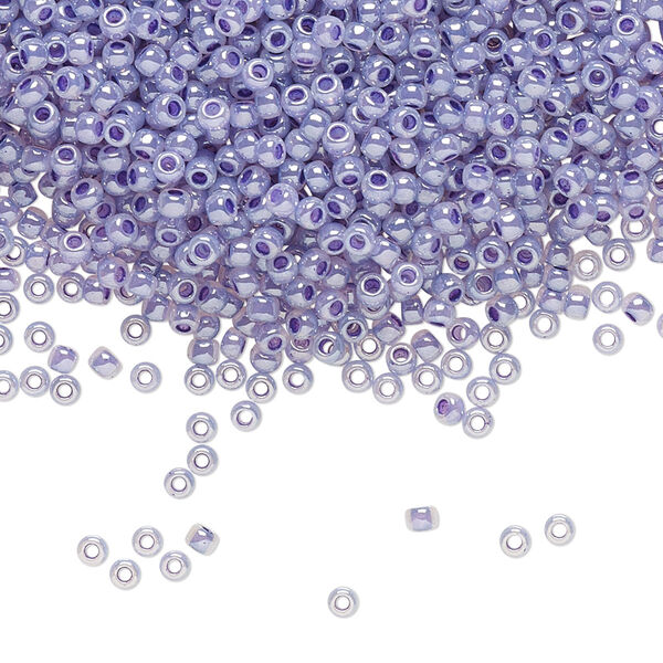 Seed bead, TOHO BEADS®, glass, pkg/250g, #11 round, opaque ceylon gladiola (TR-11-922). image number 0