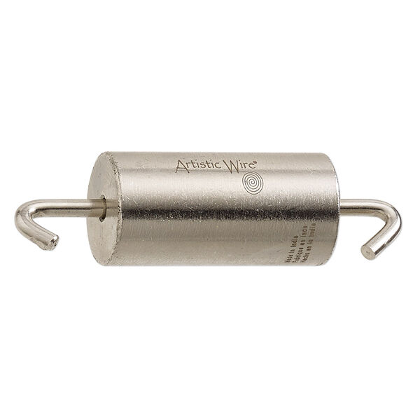 Wire knitter and kumihimo weight, Artistic Wire®, steel, 2 x 1/2 inches, 50 grams. Sold individually. image number 0