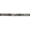 Marble 1pkg1, textured flat rectangle bead natural, 15 inch 24x18mm-25x19mm image number 1