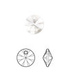 Drop 12pk crystal, Crystal Passions® 12mm pendant mini disk 6428 image number 0