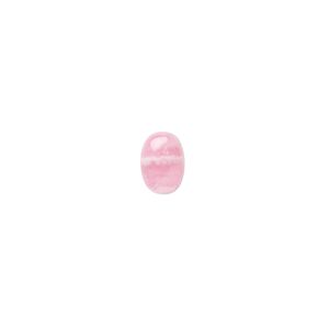 Rhodochrosite 1pkg4, calibrated oval cab natural 7x5mm