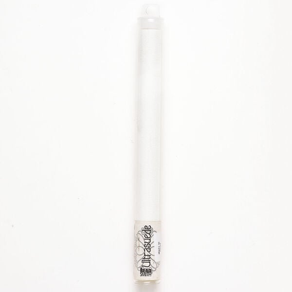 Sheet 1pkg1, ultra suede, white, 8-1/2 inch double-sided square, 0.55mm thick. image number 0