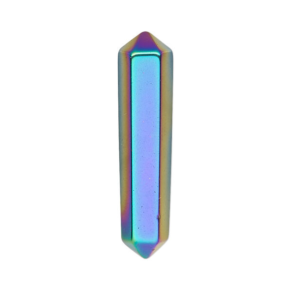 Hemalyke™ 1pkg1, electroplated undrilled double-terminated point focal 35x8mm image number 0