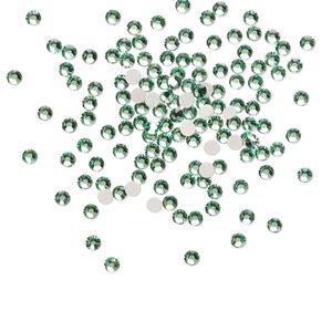 Flat back 144pk Caribbean Sea foil back, Preciosa MAXIMA Czech crystal rhinestone 1.9-2.0mm round SS6