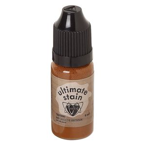Stain, Vintaj® Ultimate Stain, cedar, (CSUS048). Sold per 9-milliliter bottle.