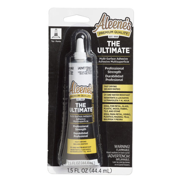 Adhesive 1pkg1 Aleene's&reg; THE ULTIMATE&reg; Multi-Surface Glue, 1.5 fl oz tube. image number 1