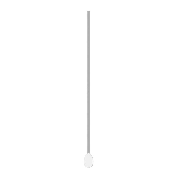 Paddle pin, sterling silver, 1-1/2 inches, short style, 23 gauge. Sold per pkg of 10. image number 0