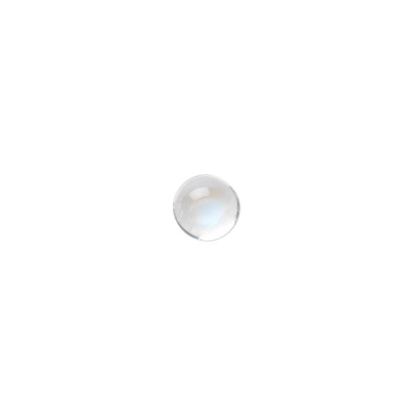 Rainbow moonstone 1pkg1, hand-cut calibrated round cab natural B grade, 6mm image number 0