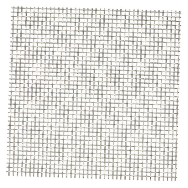 Mesh screen, stainless steel, 5-inch square. Sold individually. image number 0